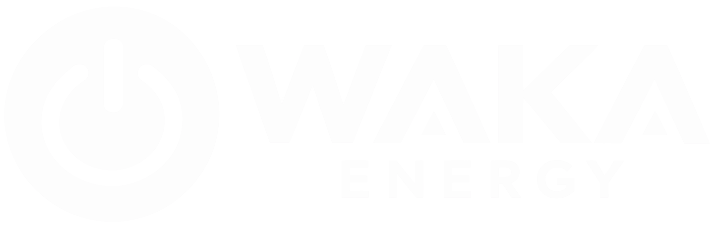 Waka Energy White Logo